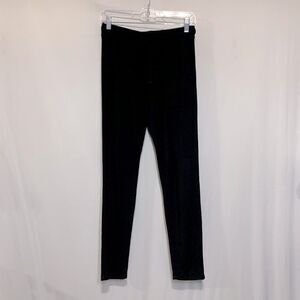 LOU & Grey knit pants lounge pants elastic waist drawstring pockets size XS